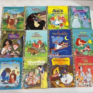 Vintage Disney Little Golden Books